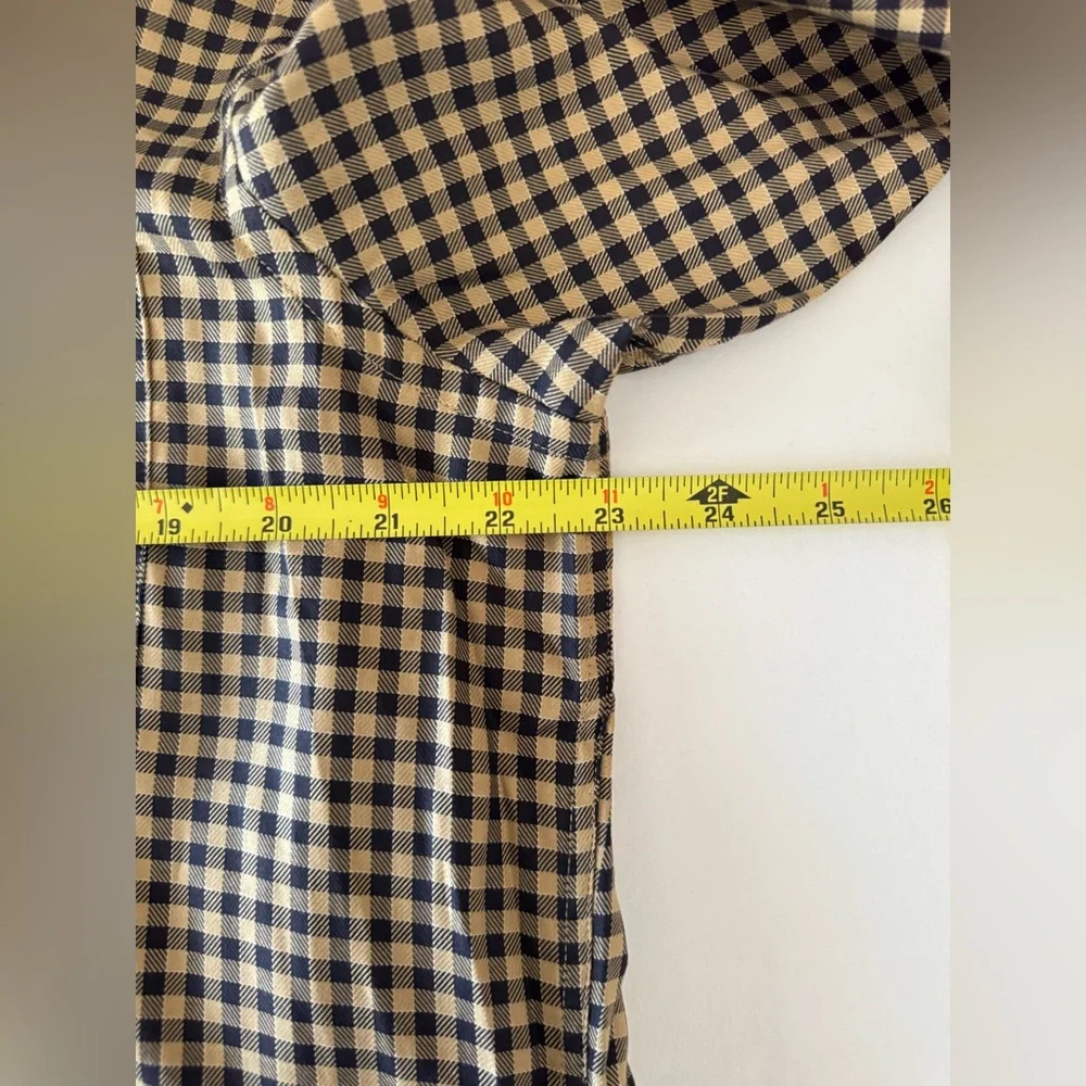 Ralph Lauren Purple Label Brown Check Dress Shirt - Picture 7 of 10